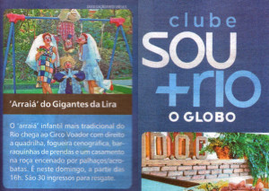 Clube Sou+Rio O Globo - 26/06